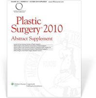 Publications 'Plastic Syrgery 2010, Abstract Supplement'