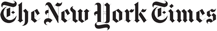 The New York Times logo.