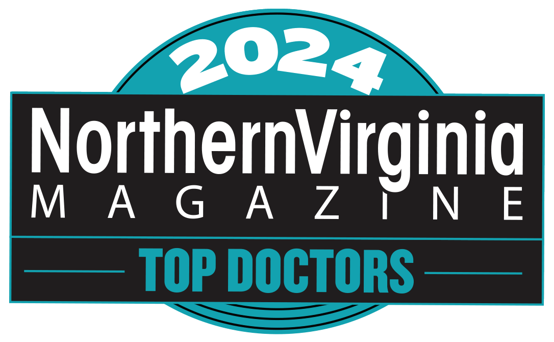 2024 Northern Virginia magazine top doctors badge